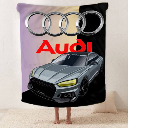 Плед 3D Audi 12421 135х160 см