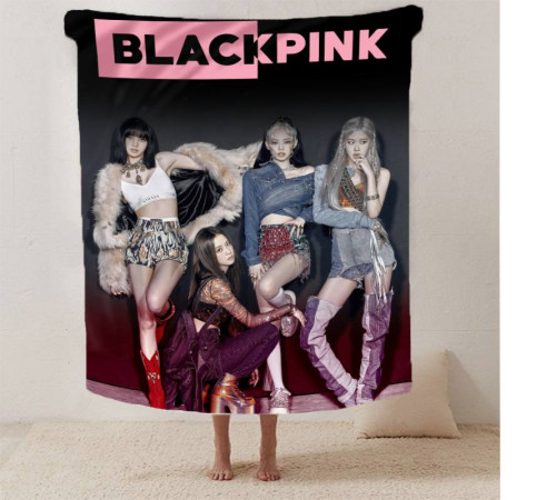 Плед 3D Black Pink 13157 135х160 см
