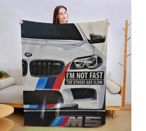 Плед 3D BMW M5 13438 135х160 см