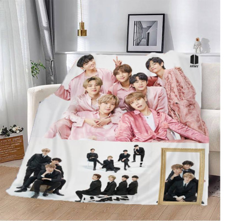 Плед 3D BTS №3 13293 135х160 см