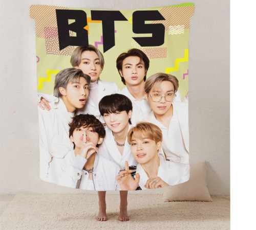 Плед 3D BTS №4 13295 160х200 см
