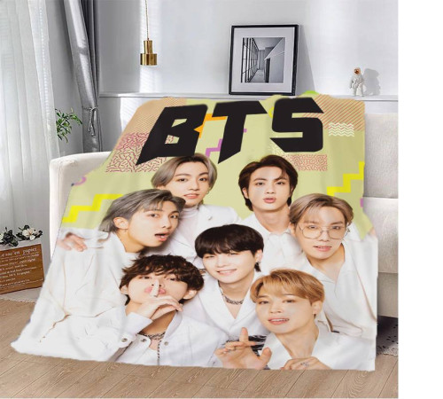 Плед 3D BTS №4 13296 135х160 см