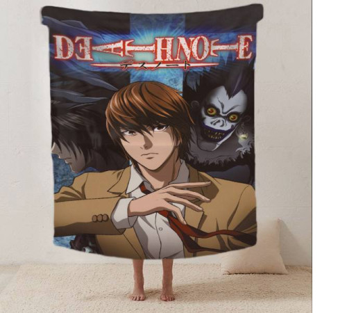 Плед 3D DEATH NOTE Зошит смерті 12304 135х160 см
