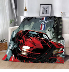 Плед 3D Ford Mustang 12430 135х160 см