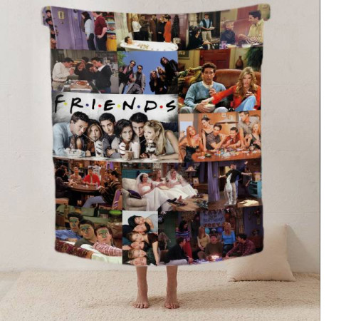 Плед 3D FRIENDS 12288 160х200 см