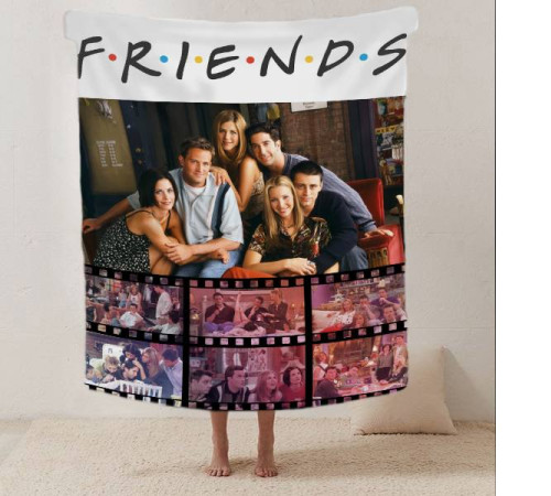 Плед 3D FRIENDS №2 12292 135х160 см