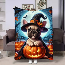 Плед 3D Halloween Dog 17598 160х200 см