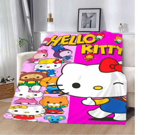 Плед 3D Hello Kitty 13035 135х160 см