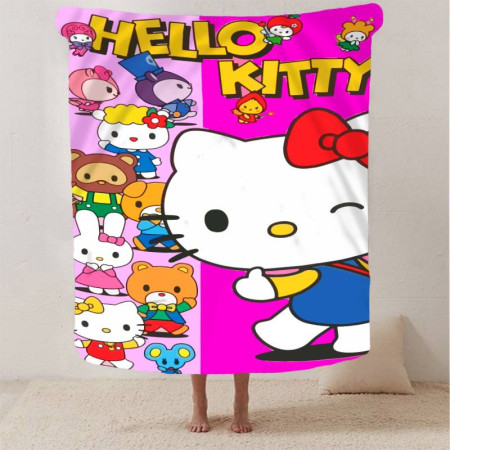 Плед 3D Hello Kitty 13035 135х160 см