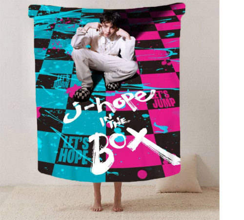 Плед 3D J hopе BTS 13299 135х160 см