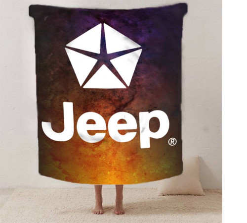 Плед 3D Jeep 12598 160х200 см