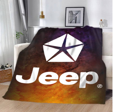 Плед 3D Jeep 12599 135х160 см