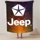 Плед 3D Jeep 12599 135х160 см