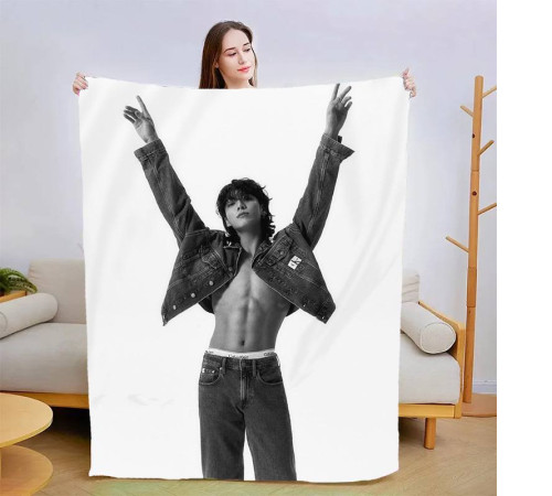 Плед 3D Jungkook BTS №2 13362 160х200 см