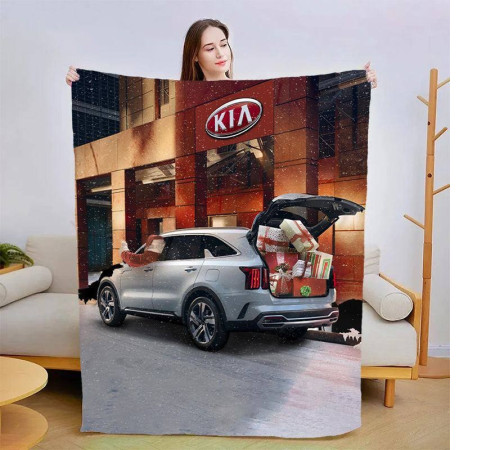 Плед 3D KIA 13915 135х160 см