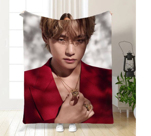 Плед 3D Kim Taehyung BTS 13365 160х200 см