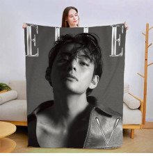 Плед 3D Kim Taehyung BTS №2 13369 135х160 см