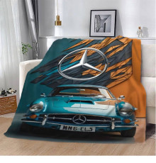 Плед 3D Mercedes-Benz 12644 135х160 см