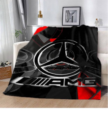 Плед 3D Mercedes-Benz AMG 12653 135х160 см