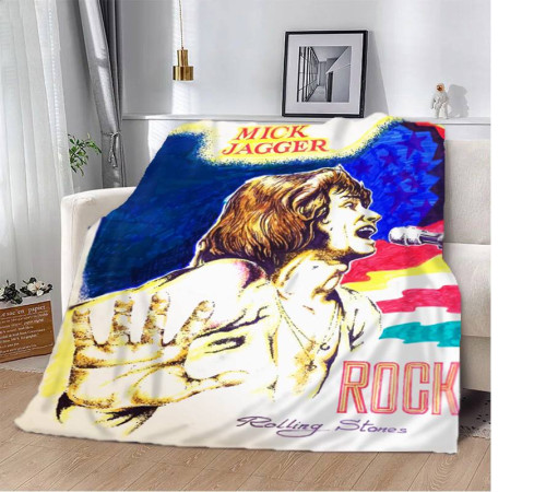 Плед 3D Mick Jagger 12027 135х160 см