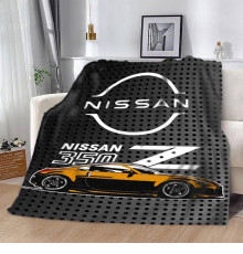 Плед 3D Nissan 350 12625 160х200 см