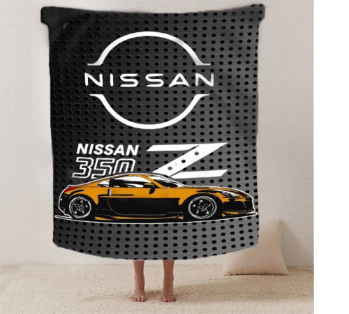 Плед 3D Nissan 350 12626 135х160 см