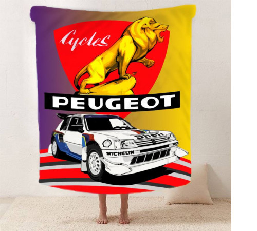 Плед 3D Peugeot 12427 135х160 см