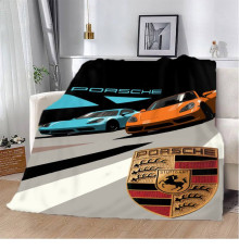 Плед 3D Porsche Дует 12126 160х200 см