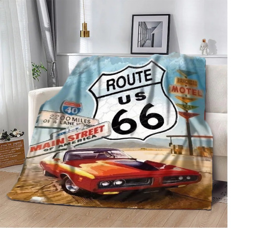 Плед 3D Route US 66 10626 160х200 см