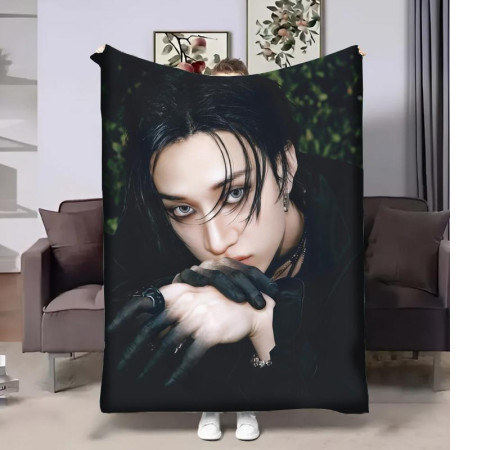Плед 3D Stray Kids Bang Chan 32318 160х200 см
