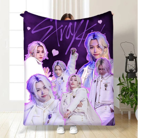 Плед 3D Stray Kids Felix №1 15780 135х160 см