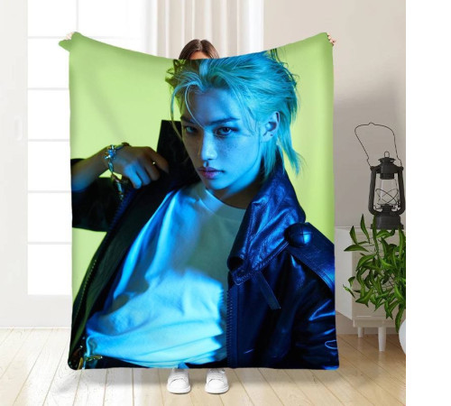 Плед 3D Stray Kids Felix №2 15784 135х160 см