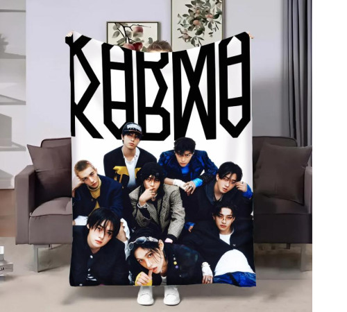 Плед 3D Stray Kids КАRMA 32324 160х200 см
