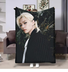 Плед 3D Stray Kids Фелікс 32321 160х200 см