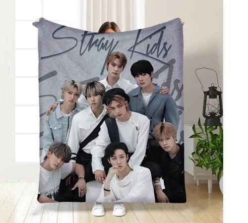 Плед 3D Stray Kids №4 15790 135х160 см