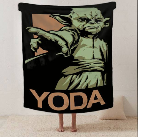 Плед 3D YODA 12280 135х160 см