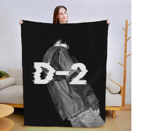 Плед 3D Yoongi BTS 13374 160х200 см