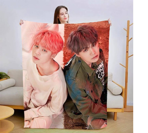 Плед 3D Yoonmin BTS 13380 160х200 см