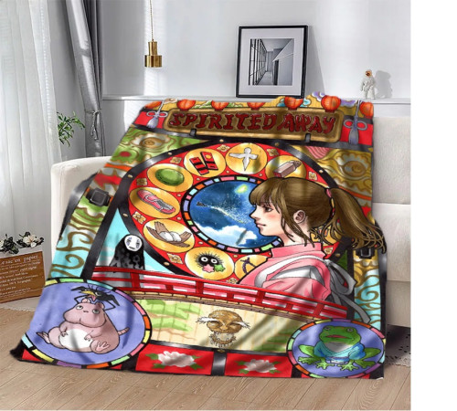 Плед 3D Аніме Spirited Away 10621 135х160 см