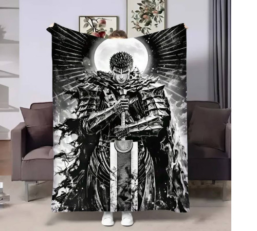 Плед 3D Берсерк 17768 135х160 см
