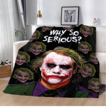 Плед 3D Джокер Why so serious? 11606 160х200 см