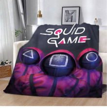 Плед 3D Гра в кальмара SQUID GAME 12298 135х160 см