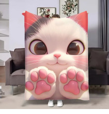 Плед 3D Котячі обіймашки 17963 160х200 см