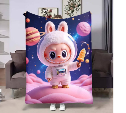 Плед 3D Лабубу №10 31269 160х200 см