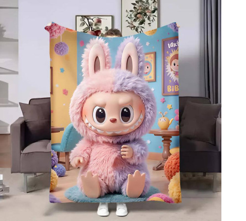 Плед 3D Лабубу №11 31272 160х200 см