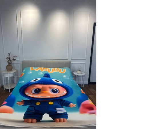 Плед 3D Лабубу №12 31274 135х160 см
