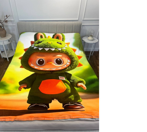 Плед 3D Лабубу №13 31301 135х160 см