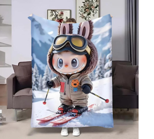 Плед 3D Лабубу №16 31623 160х200 см