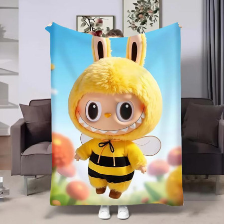Плед 3D Лабубу №17 31626 160х200 см