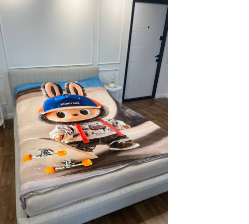 Плед 3D Лабубу №8 31263 160х200 см